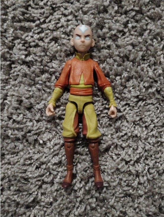 Nickelodeon Other - Avatar: The Last Airbender Aang Action Figure (Avatar State) Loose Figure 5"